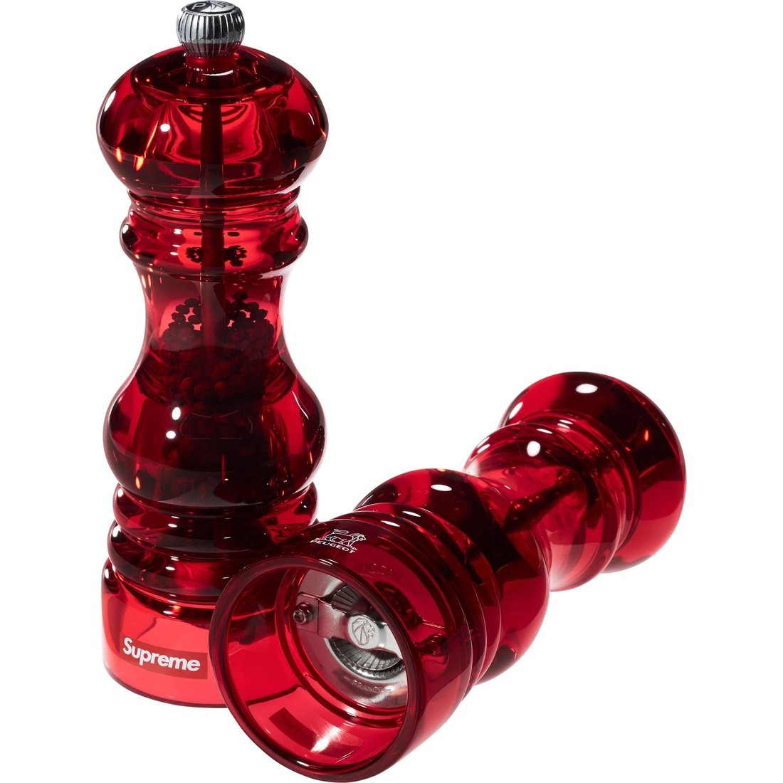 Details on Peugeot Salt & Pepper Mill (Set of 2) Red from fall winter
                                                    2024 (Price is $98)