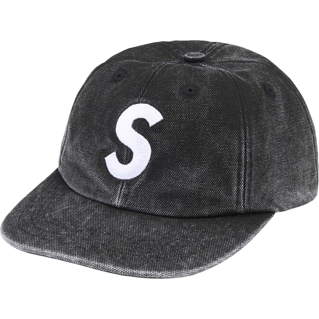 Details on Pigment S Logo 6-Panel Black from fall winter
                                                    2024 (Price is $54)