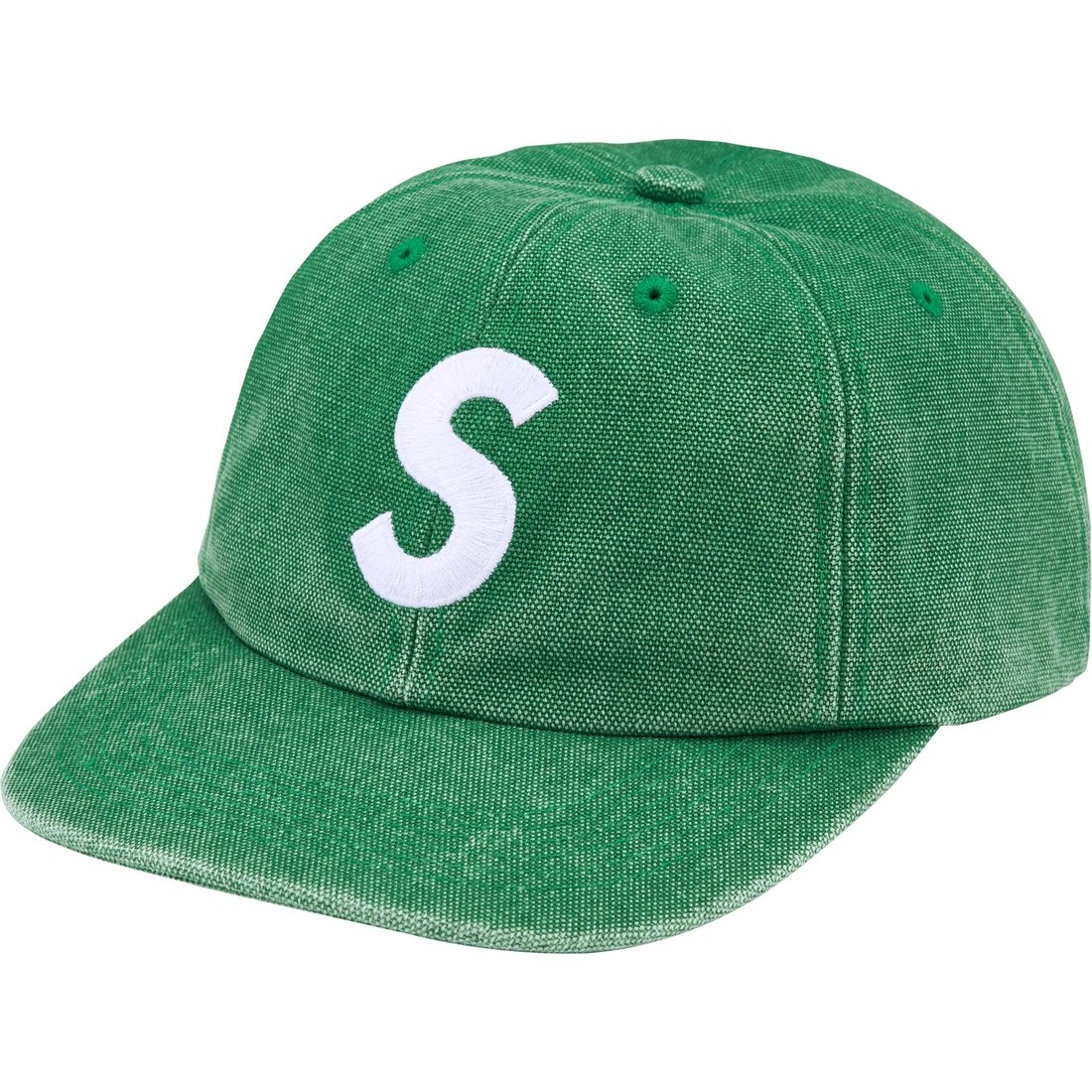 Details on Pigment S Logo 6-Panel Green from fall winter
                                                    2024 (Price is $54)