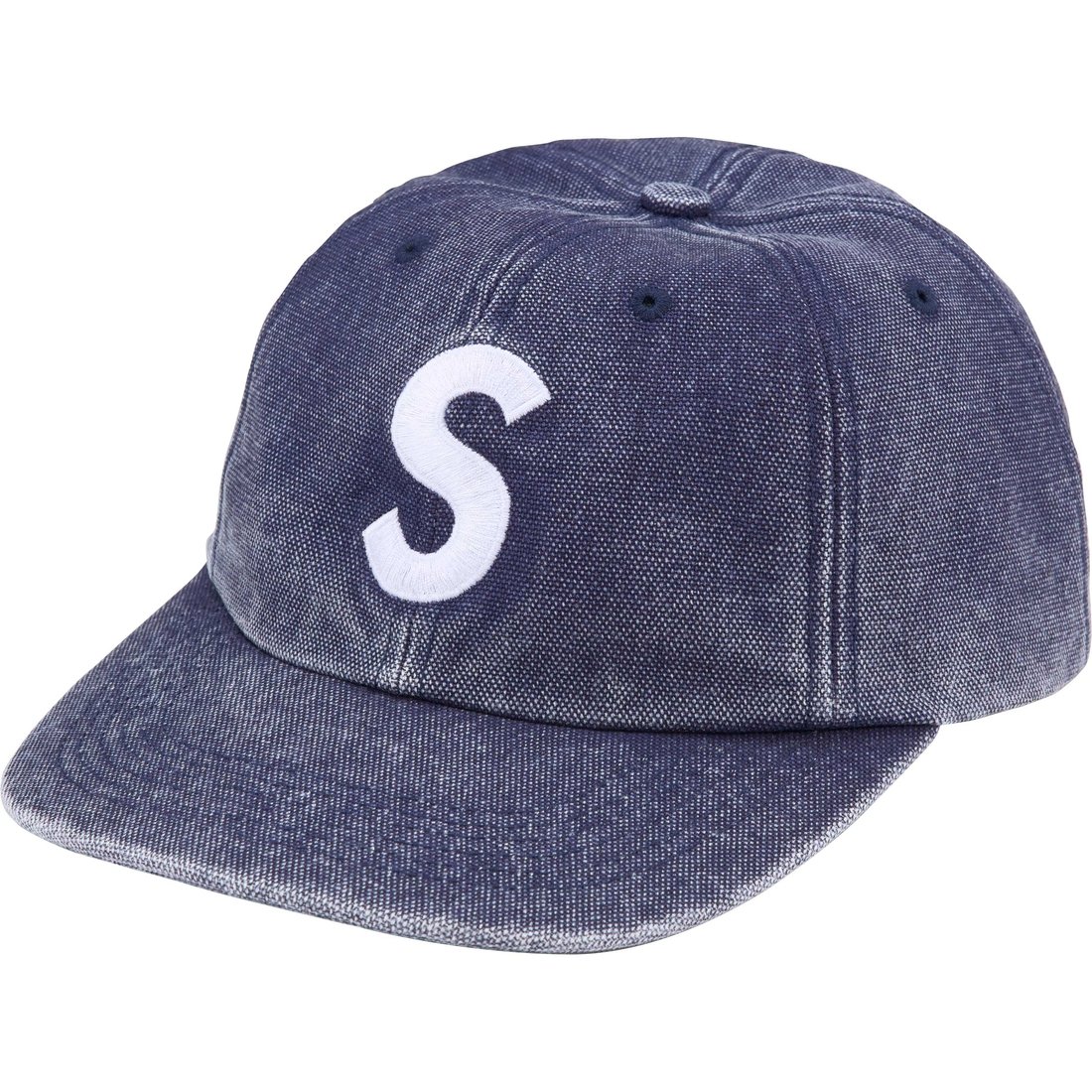 Details on Pigment S Logo 6-Panel Navy from fall winter
                                                    2024 (Price is $54)