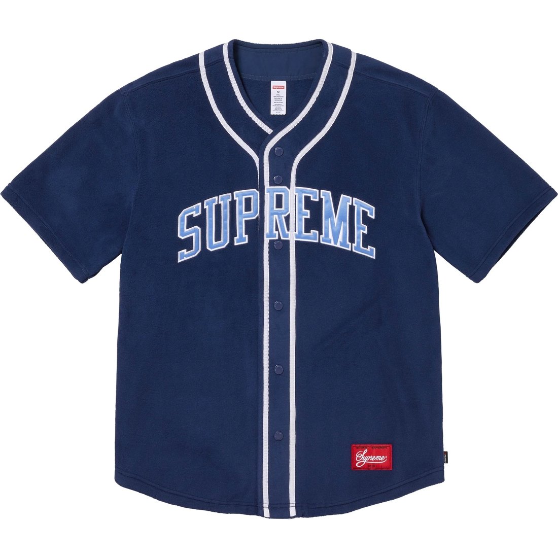 Details on Polartec Baseball Jersey Navy from fall winter
                                                    2024 (Price is $138)