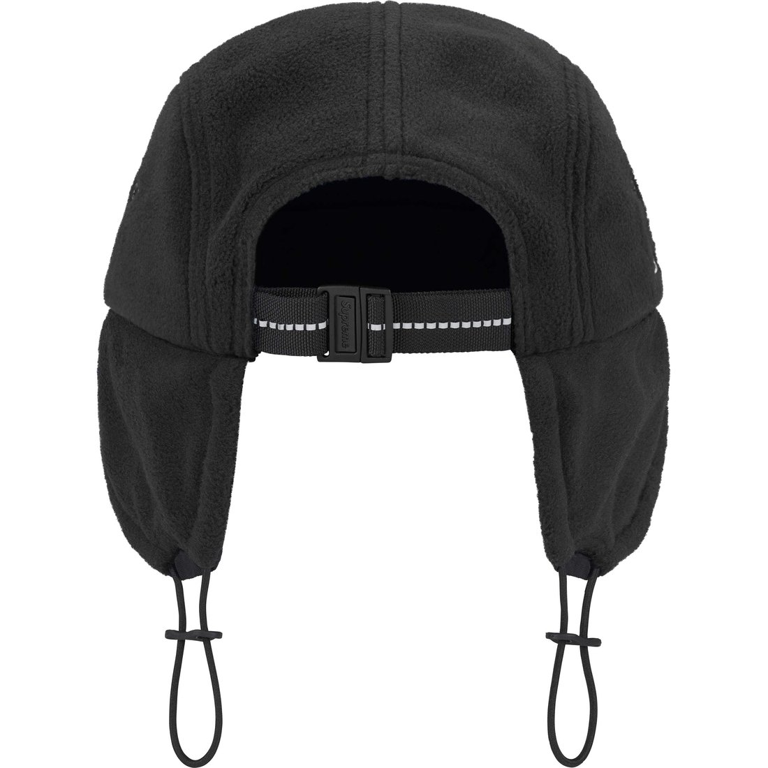 Details on Polartec Earflap Camp Cap Black from fall winter
                                                    2024 (Price is $54)