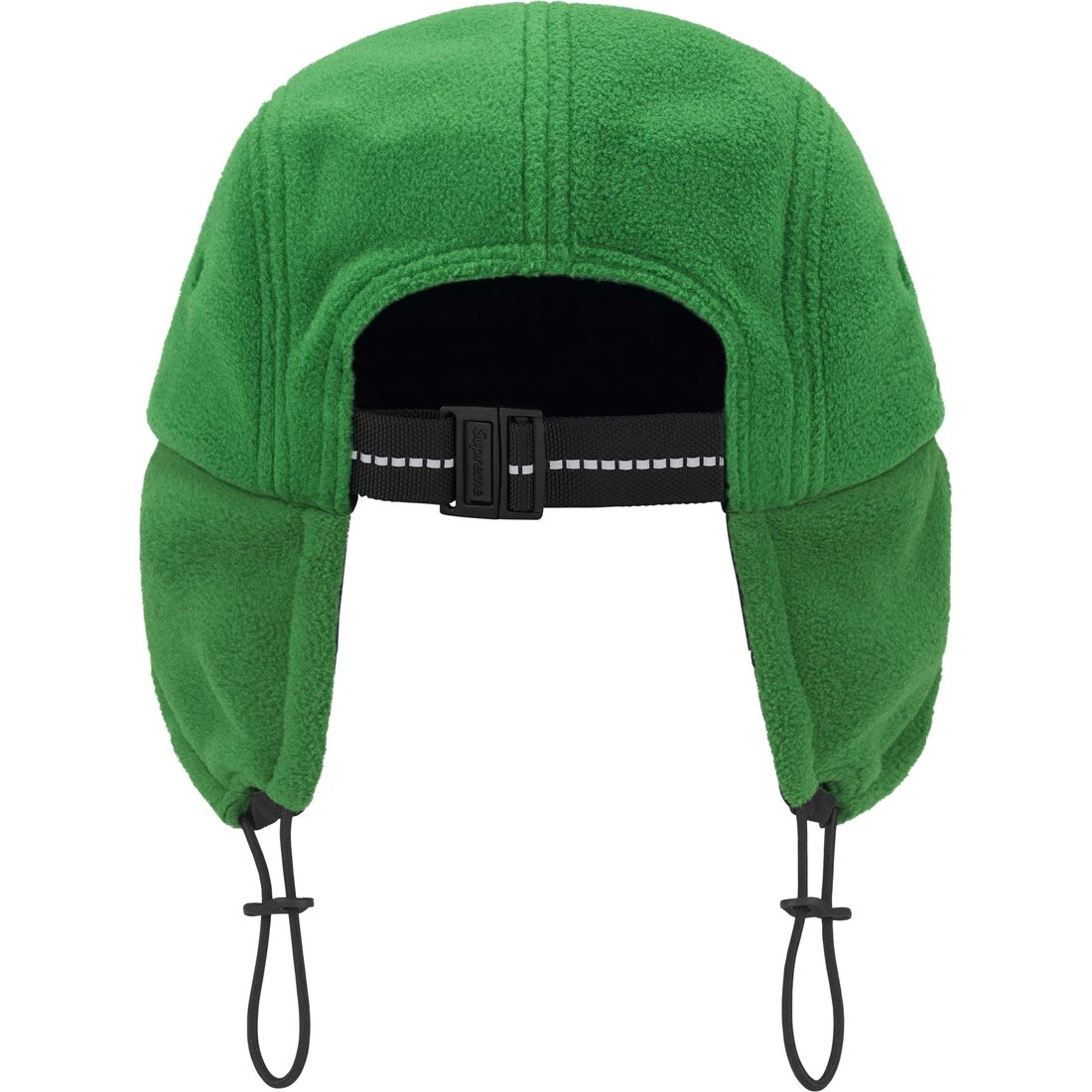 Details on Polartec Earflap Camp Cap Green from fall winter
                                                    2024 (Price is $54)