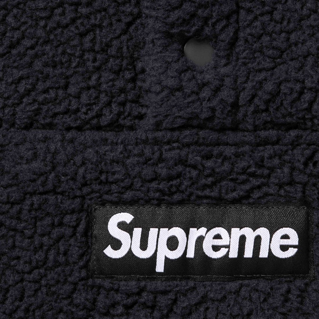 Details on Polartec Shearling Reversible Pullover Black from fall winter
                                                    2024 (Price is $198)