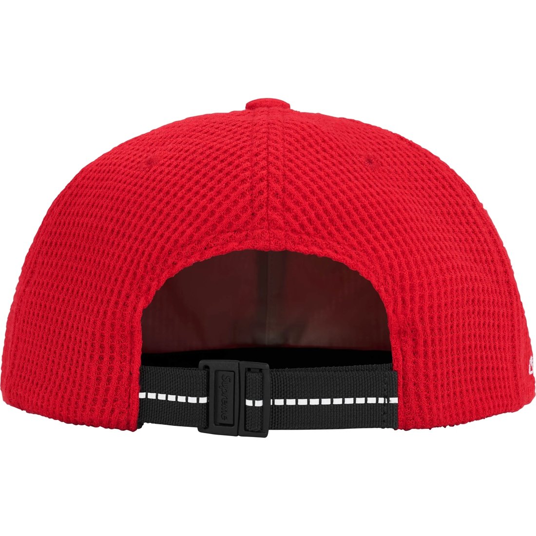 Details on Polartec Waffle Small Box 6-Panel Red from fall winter
                                                    2024 (Price is $48)