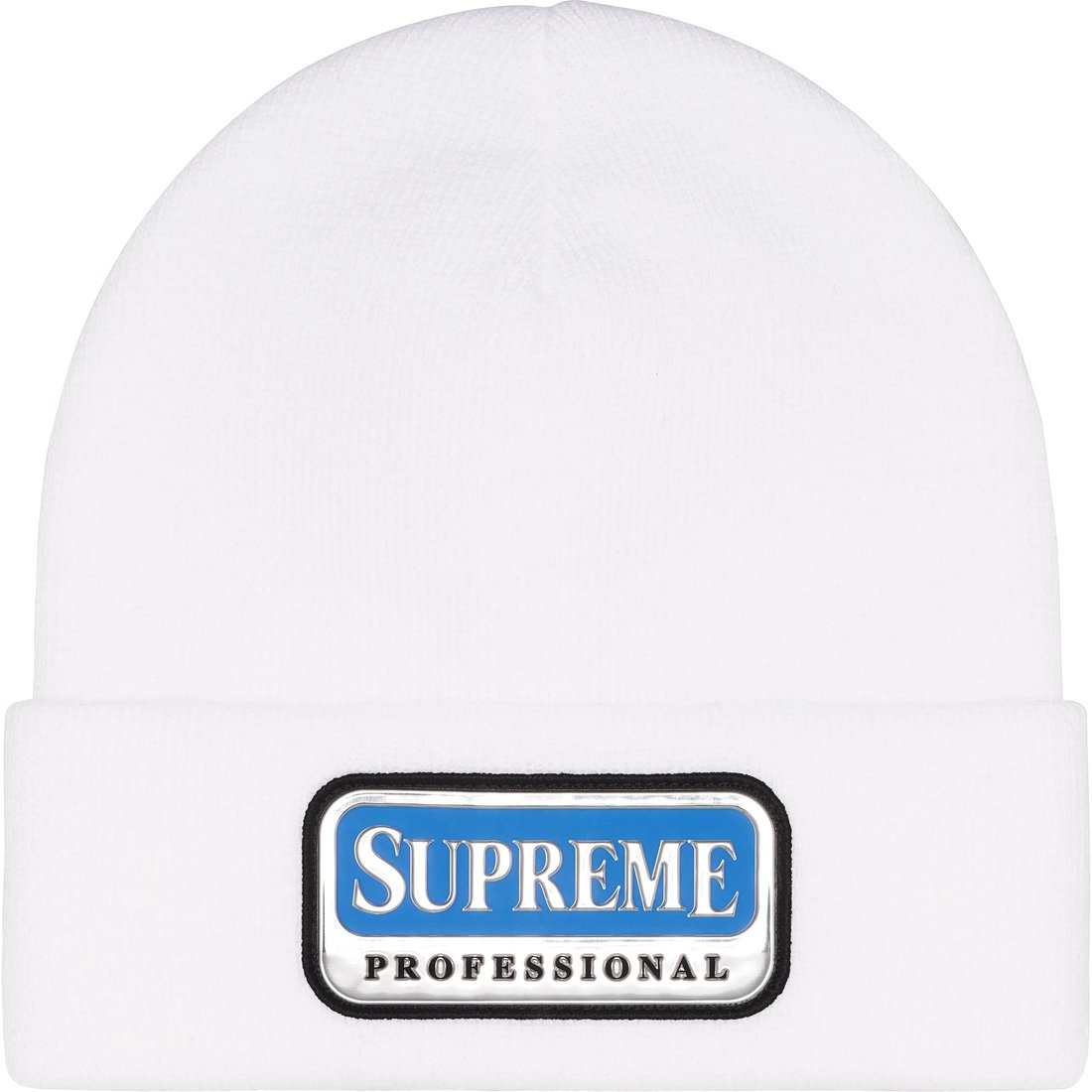 Details on Professional Beanie White from fall winter
                                                    2024 (Price is $40)