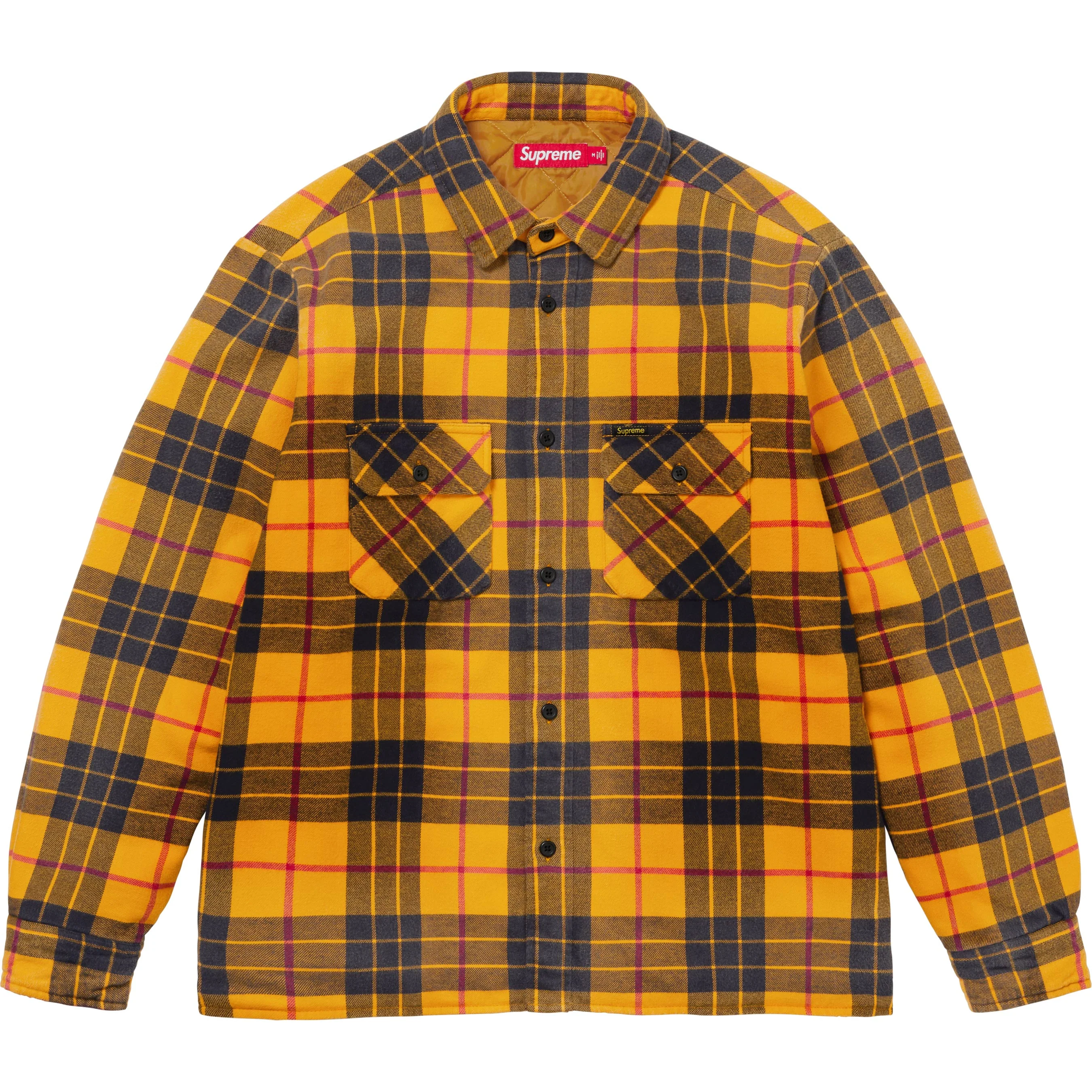 Quilted Plaid Shirt - fall winter 2024 - Supreme