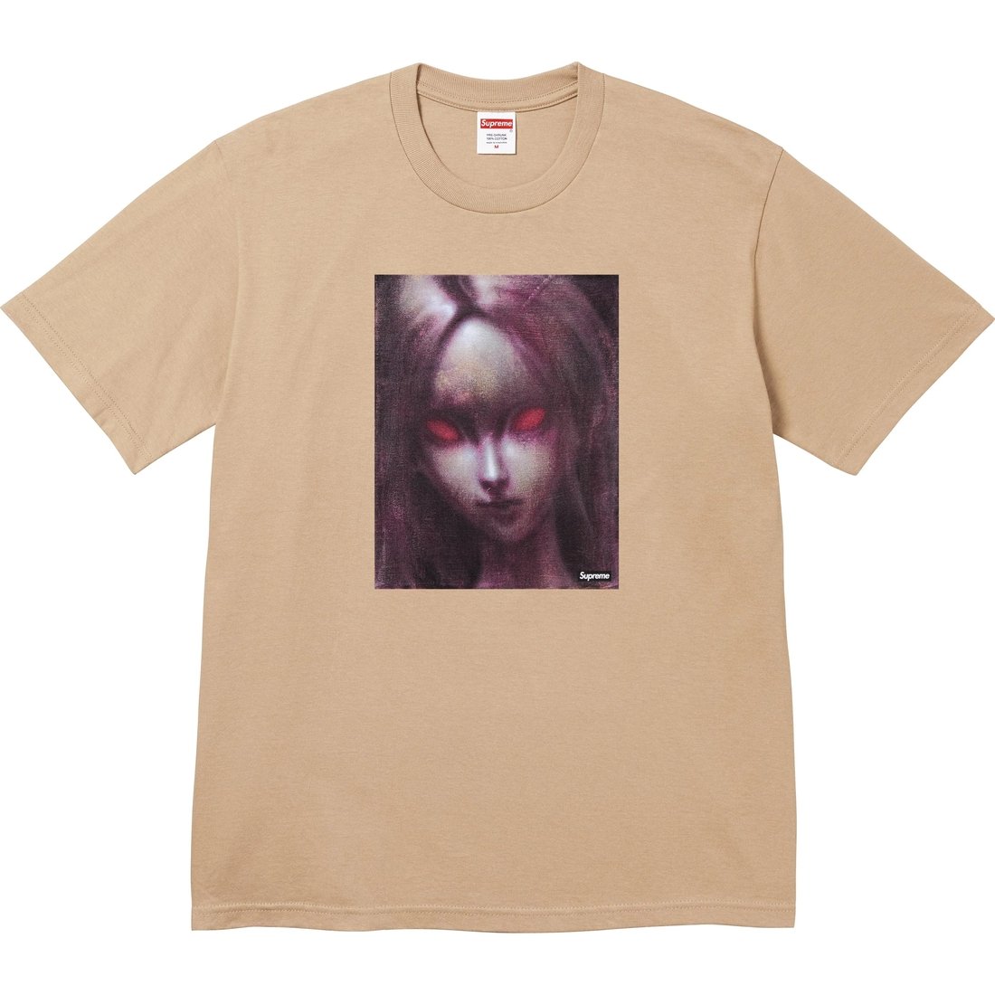 Details on Red Eyes Tee Khaki from fall winter
                                                    2024 (Price is $48)