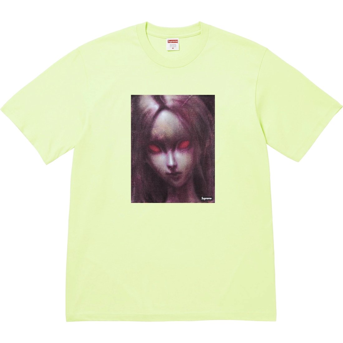 Details on Red Eyes Tee Pale Mint from fall winter
                                                    2024 (Price is $48)