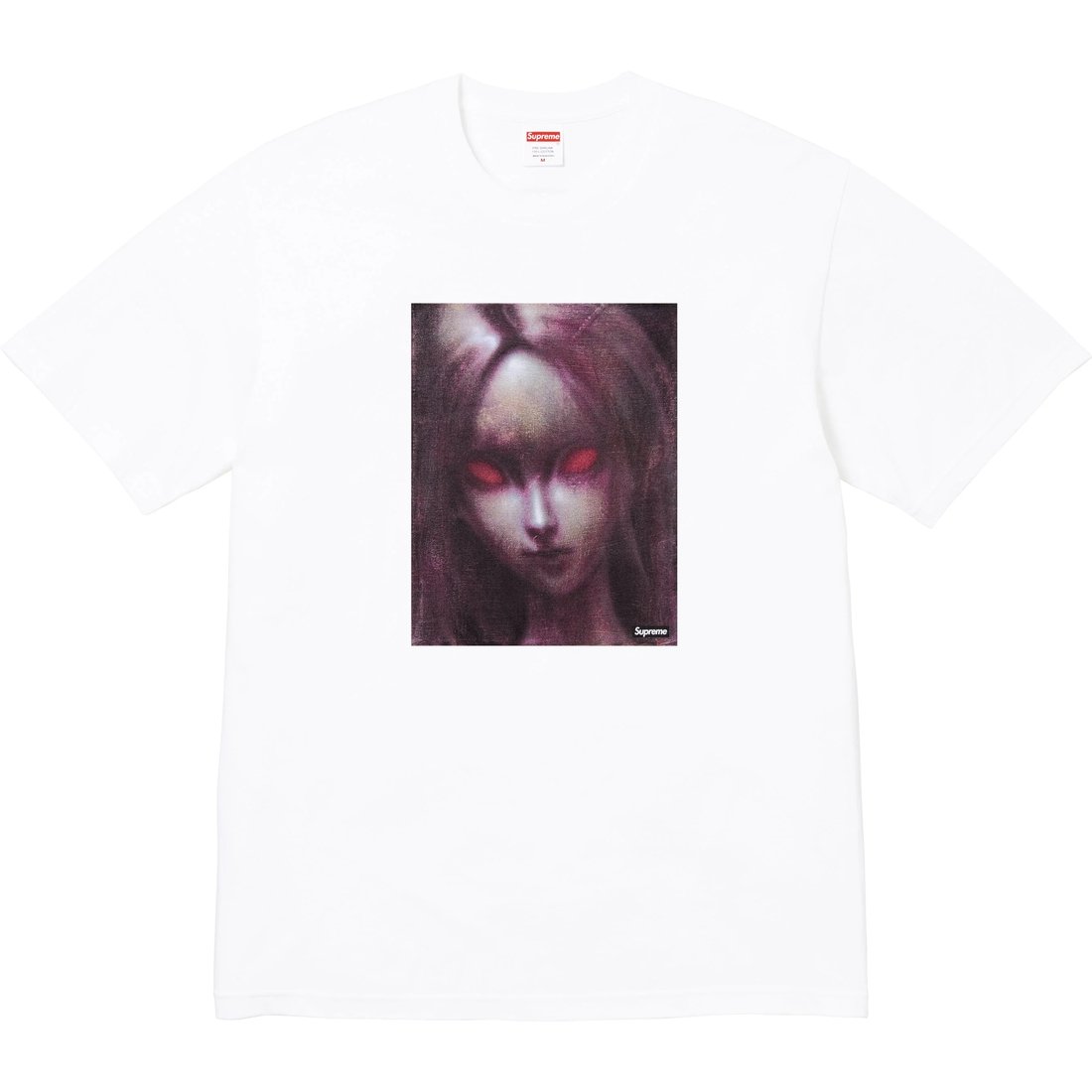 Details on Red Eyes Tee White from fall winter
                                                    2024 (Price is $48)