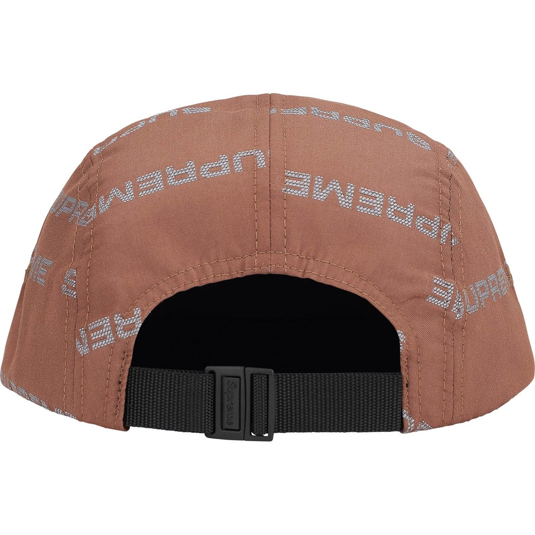 Details on Reflective Jacquard Camp Cap Brown from fall winter
                                                    2024 (Price is $58)