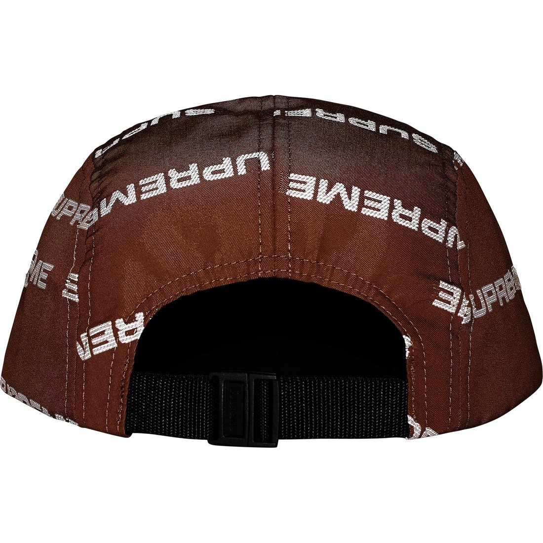 Details on Reflective Jacquard Camp Cap Brown from fall winter
                                                    2024 (Price is $58)