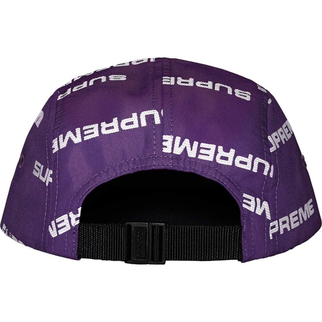 Details on Reflective Jacquard Camp Cap Purple from fall winter
                                                    2024 (Price is $58)