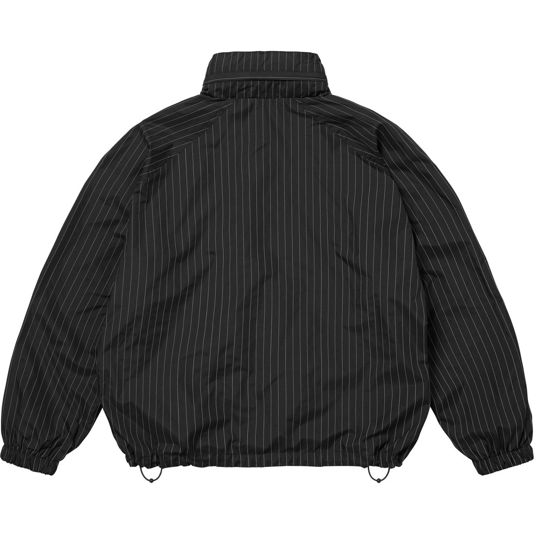 Details on Reflective Pinstripe Track Jacket Black from fall winter
                                                    2024 (Price is $178)