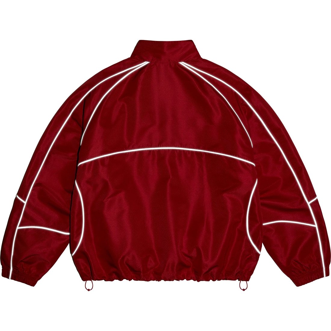 Details on Reflective Piping Pullover Red from fall winter
                                                    2024 (Price is $178)