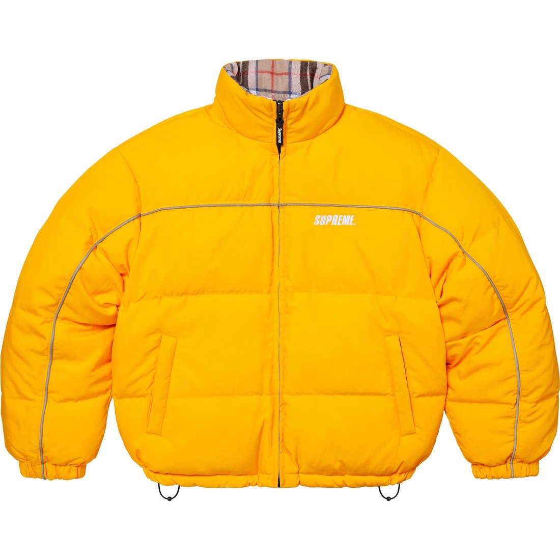 Details on Reversible Puffer Jacket Yellow from fall winter
                                                    2024 (Price is $498)