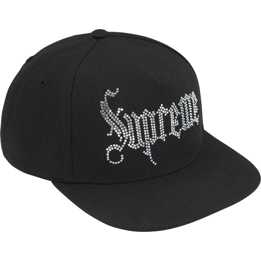 Details on Rhinestone 5-Panel Black from fall winter
                                                    2024 (Price is $78)