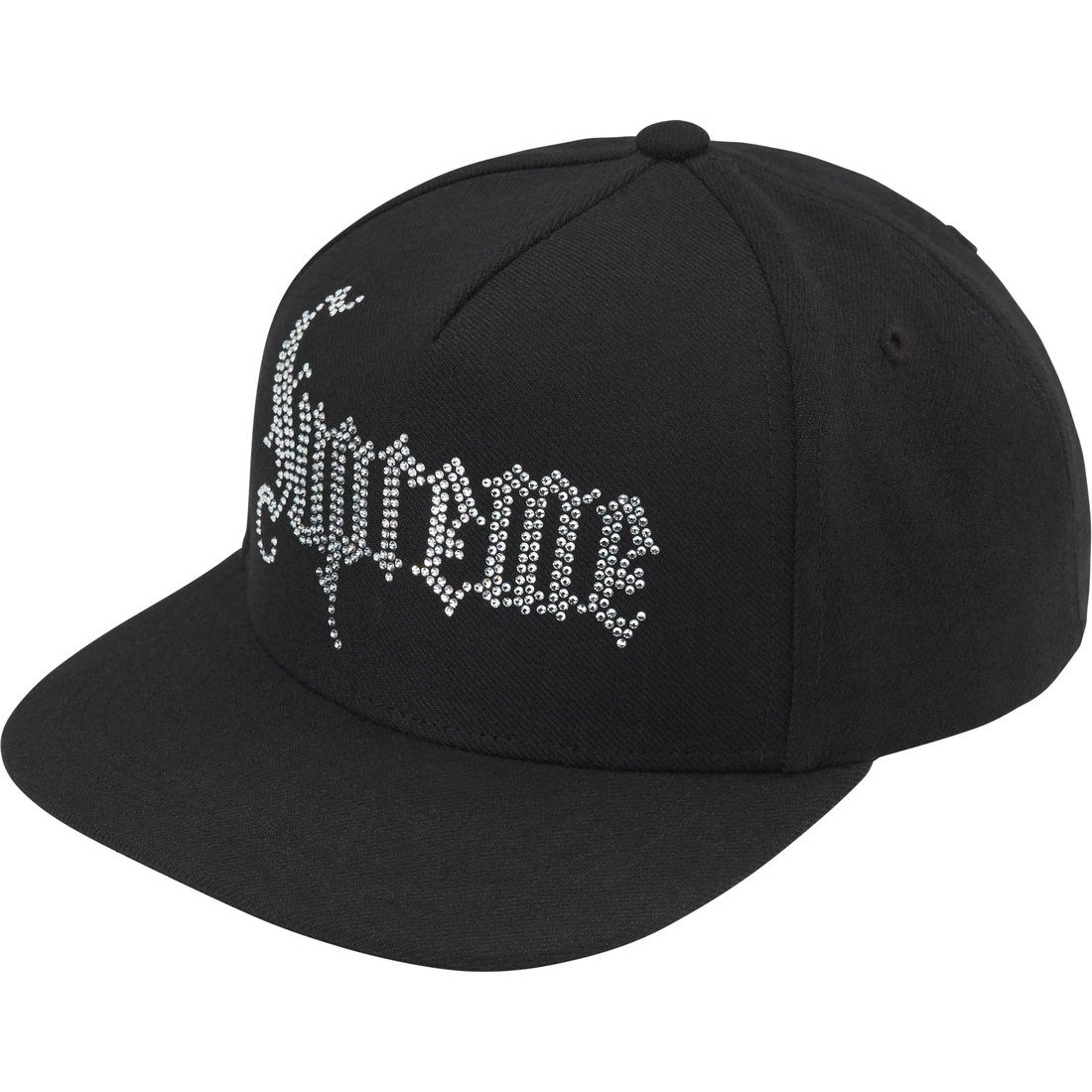 Details on Rhinestone 5-Panel Black from fall winter
                                                    2024 (Price is $78)