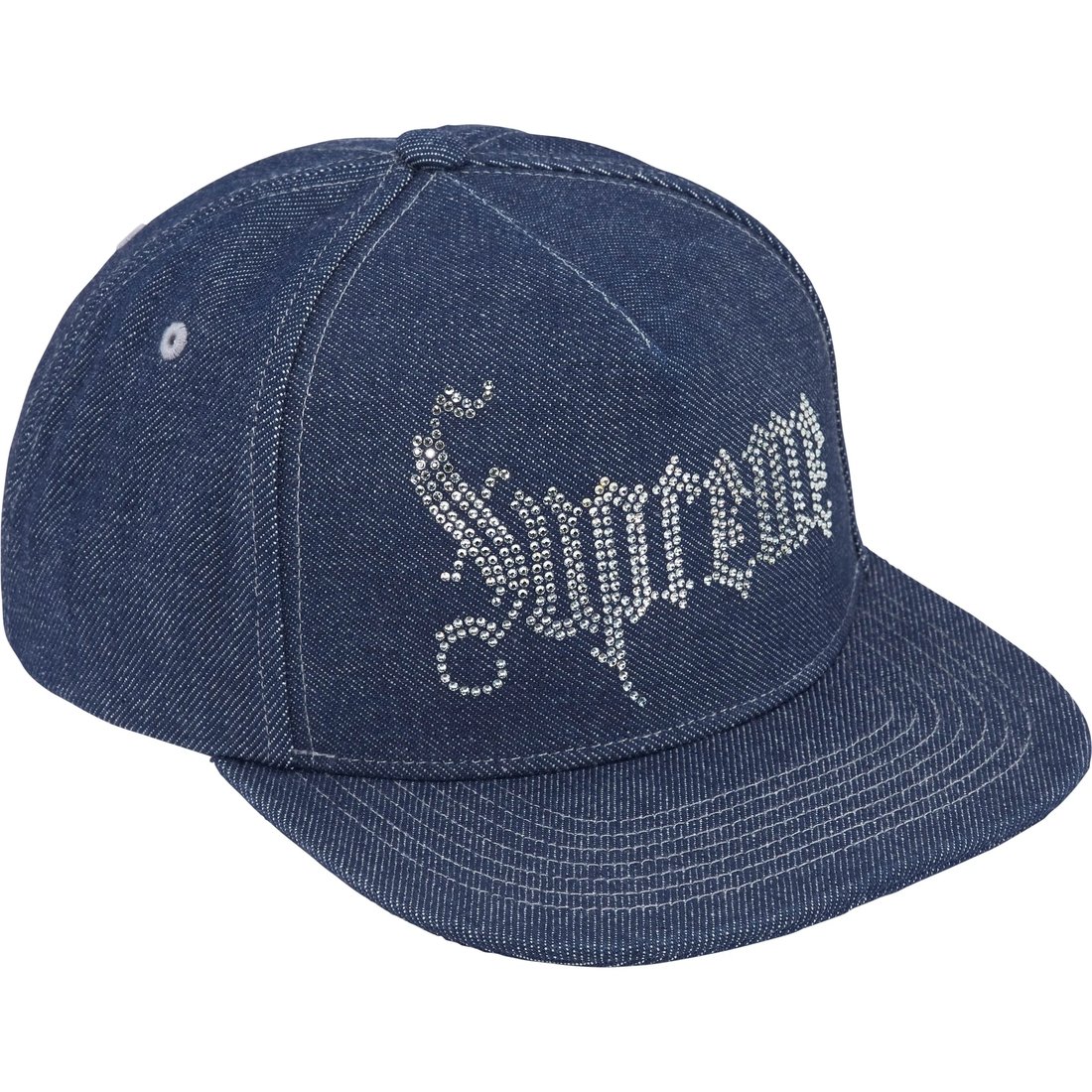 Details on Rhinestone 5-Panel Denim from fall winter
                                                    2024 (Price is $78)