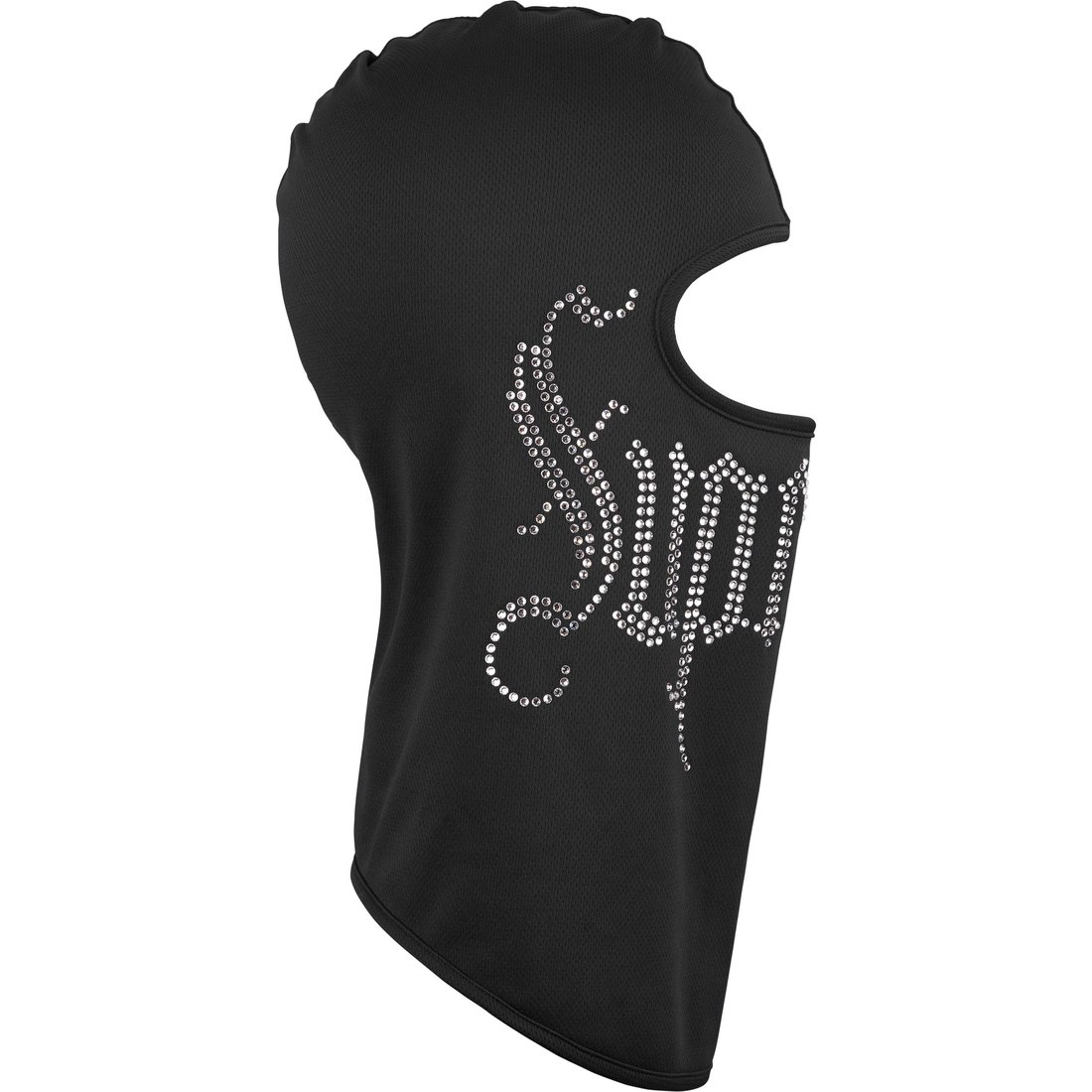 Details on Rhinestone Balaclava Black from fall winter
                                                    2024 (Price is $78)