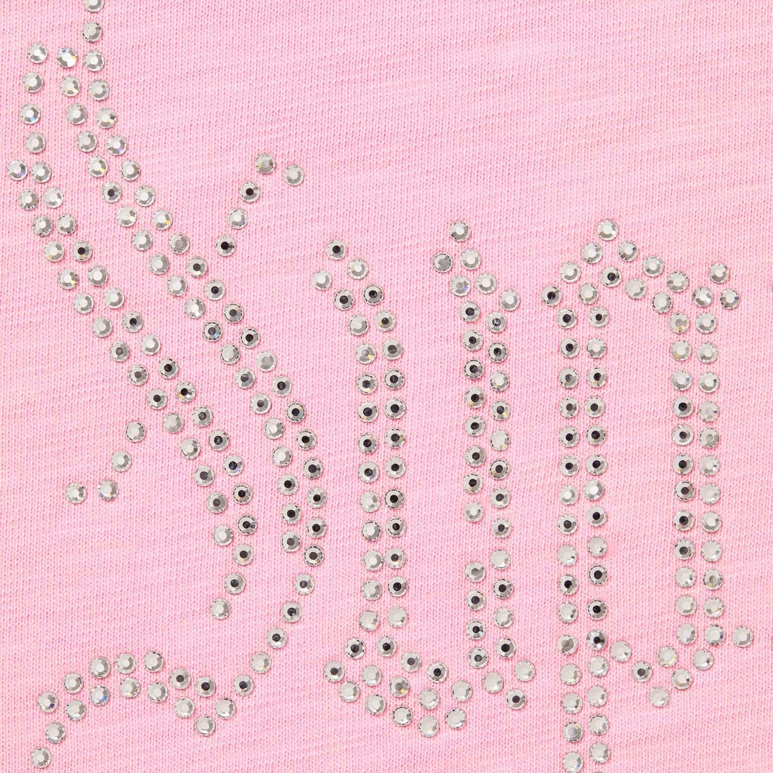 Details on Rhinestone S S Top Pink from fall winter
                                                    2024 (Price is $118)