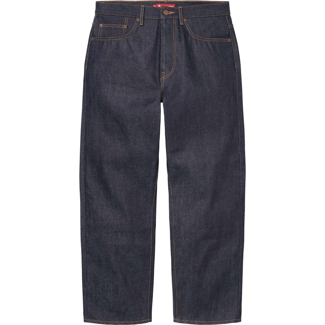 Details on Rigid Loose Fit Selvedge Jean Rigid Indigo from fall winter
                                                    2024 (Price is $188)