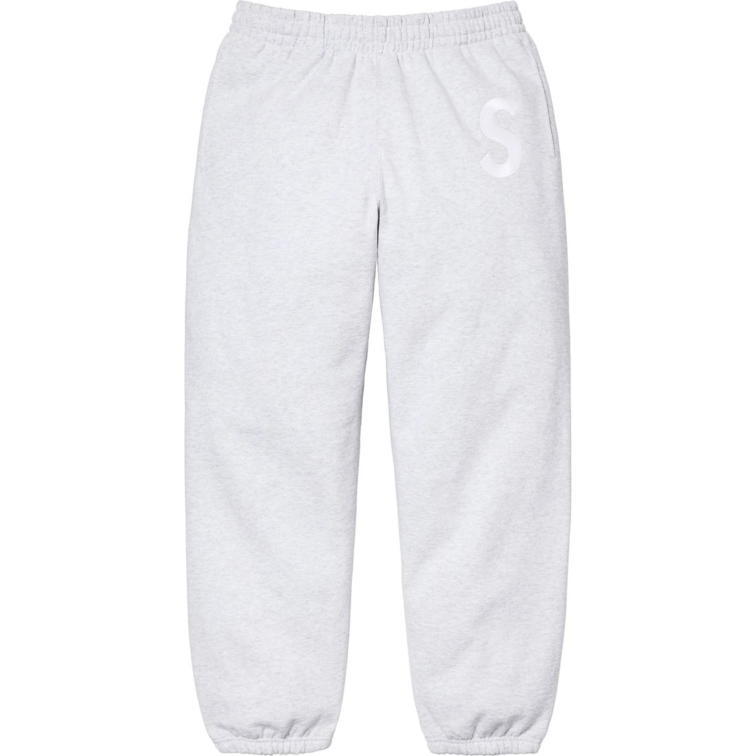 Details on S Logo Sweatpant Ash Grey from fall winter
                                                    2024 (Price is $158)