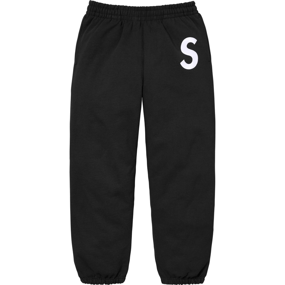 Details on S Logo Sweatpant Black from fall winter
                                                    2024 (Price is $158)