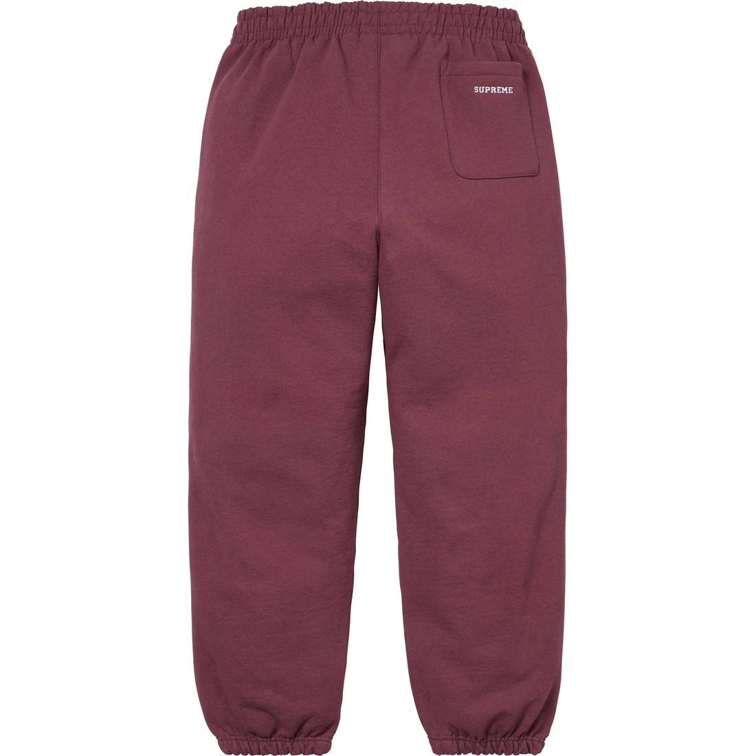 Details on S Logo Sweatpant Maroon from fall winter
                                                    2024 (Price is $158)