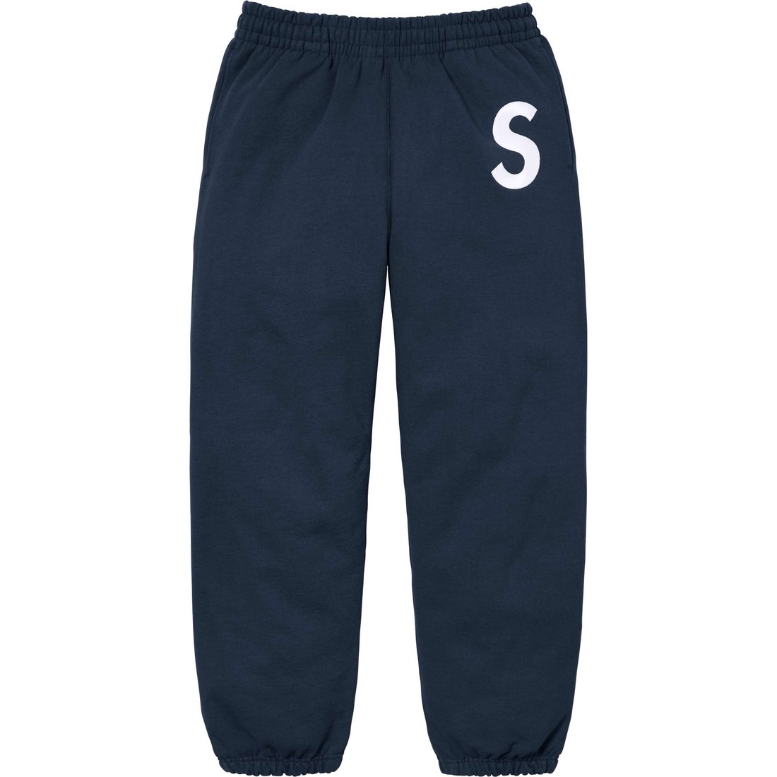 Details on S Logo Sweatpant Navy from fall winter
                                                    2024 (Price is $158)