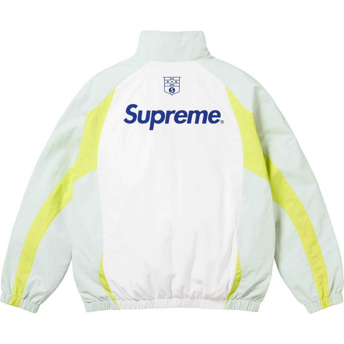 Details on S Logo Track Jacket Light Mint from fall winter
                                                    2024 (Price is $178)