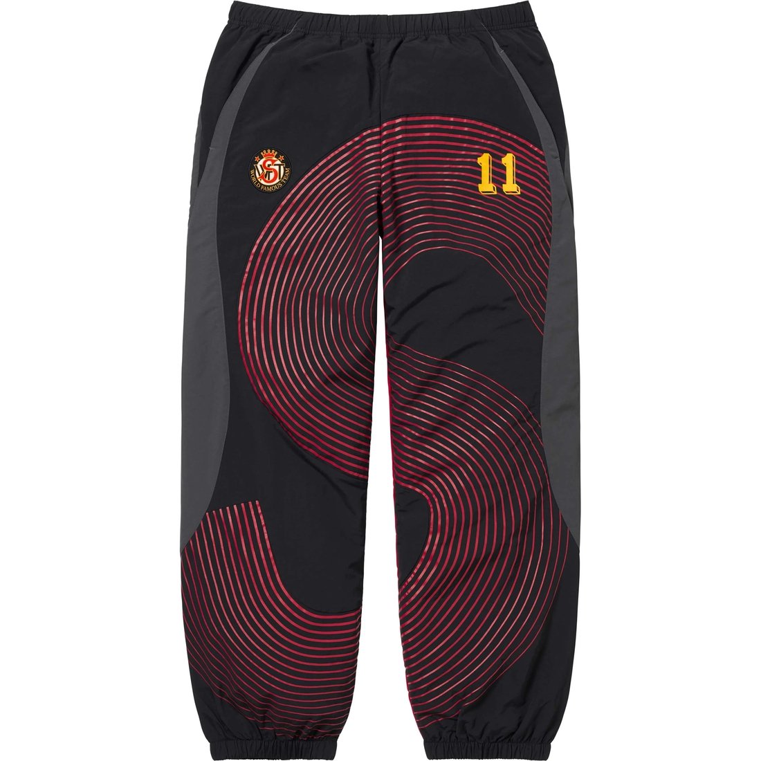 Details on S Logo Track Pant Black from fall winter
                                                    2024 (Price is $148)