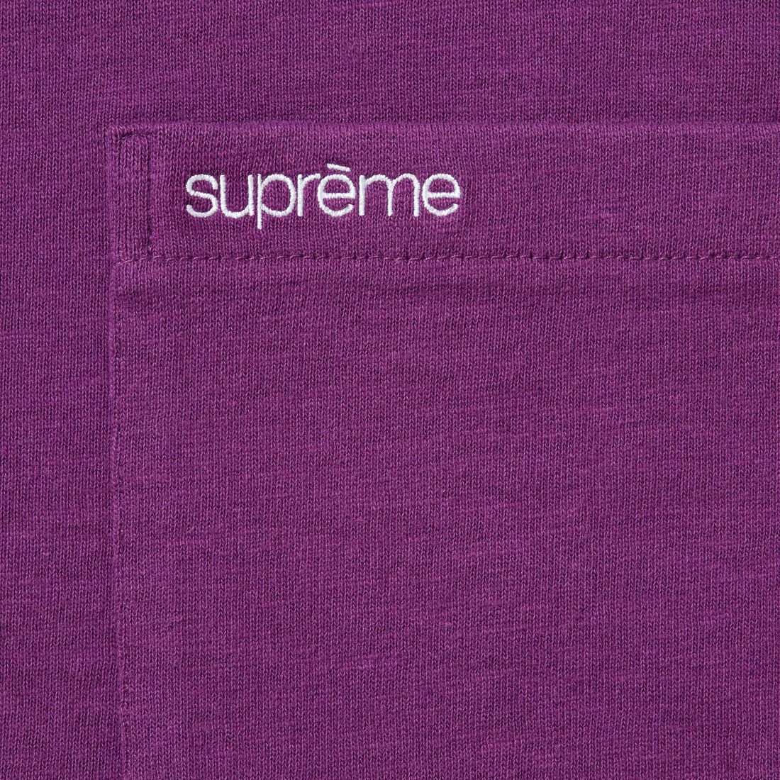 Details on S S Pocket Tee Purple from fall winter
                                                    2024 (Price is $60)