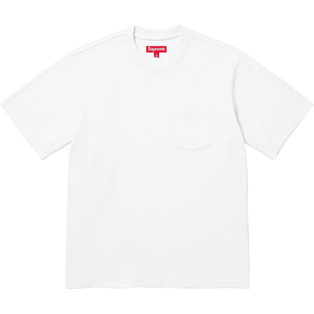 Details on S S Pocket Tee White from fall winter
                                                    2024 (Price is $60)