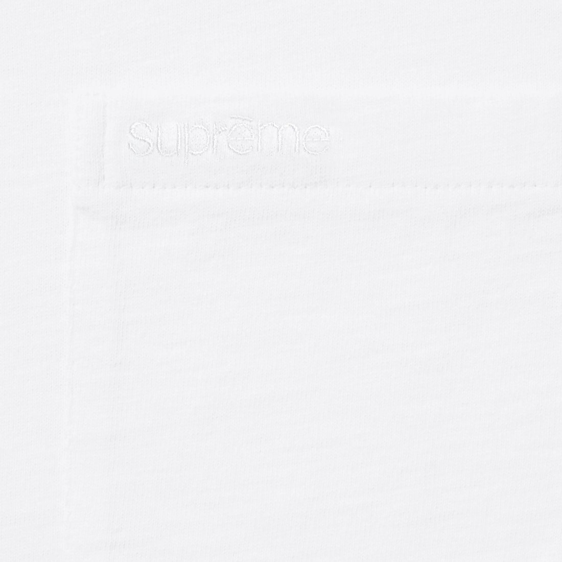 Details on S S Pocket Tee White from fall winter
                                                    2024 (Price is $60)