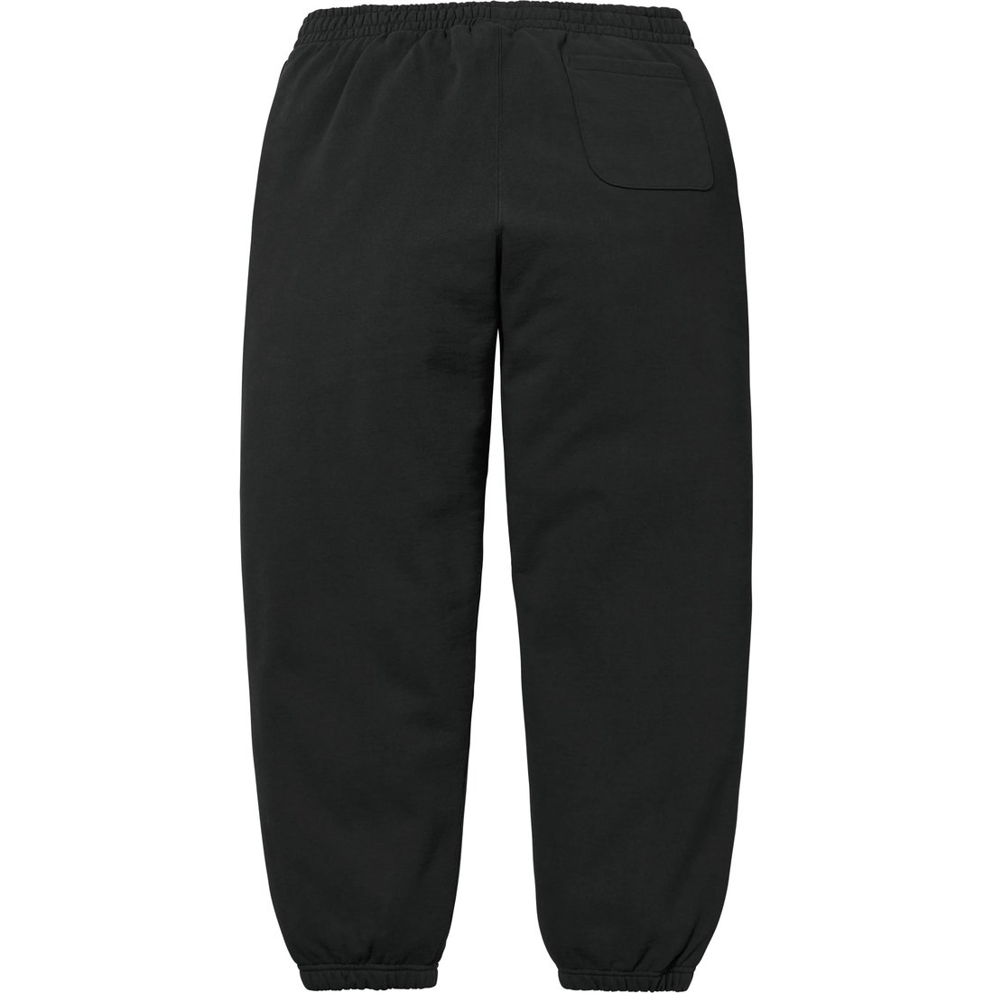 Details on Satin Appliqué Sweatpant Black from fall winter
                                                    2024 (Price is $148)