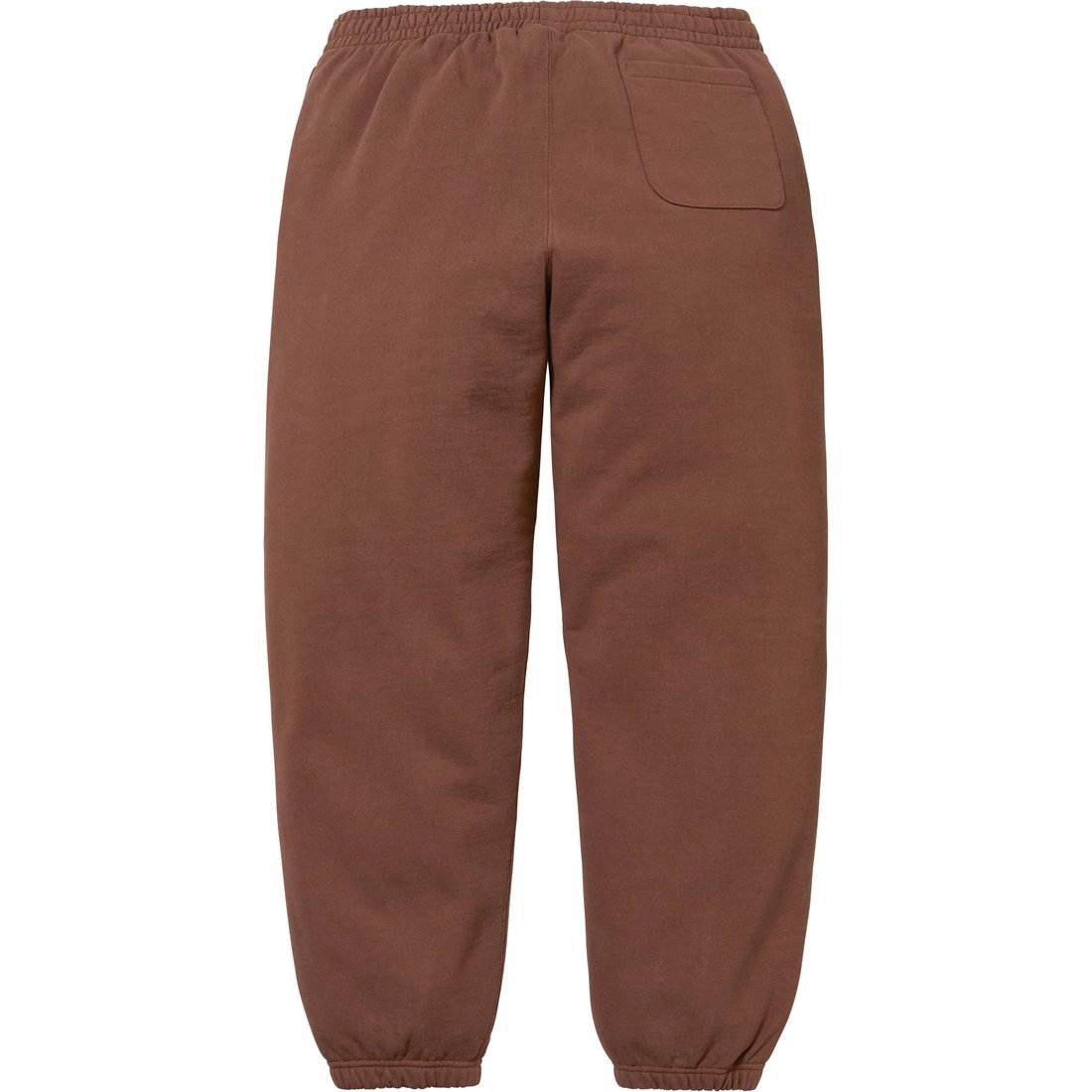 Details on Satin Appliqué Sweatpant Brown from fall winter
                                                    2024 (Price is $148)