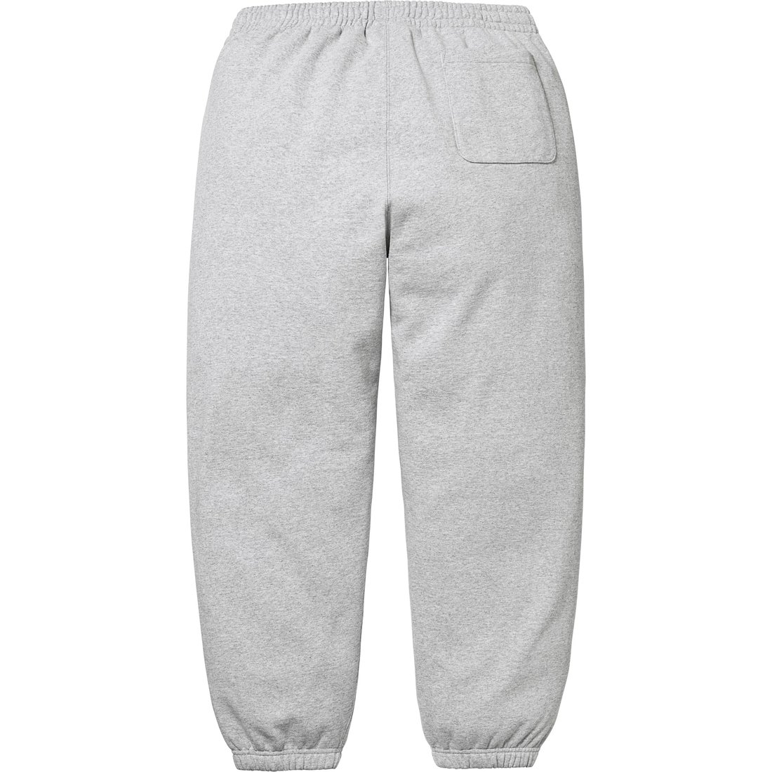 Details on Satin Appliqué Sweatpant Heather Grey from fall winter
                                                    2024 (Price is $148)