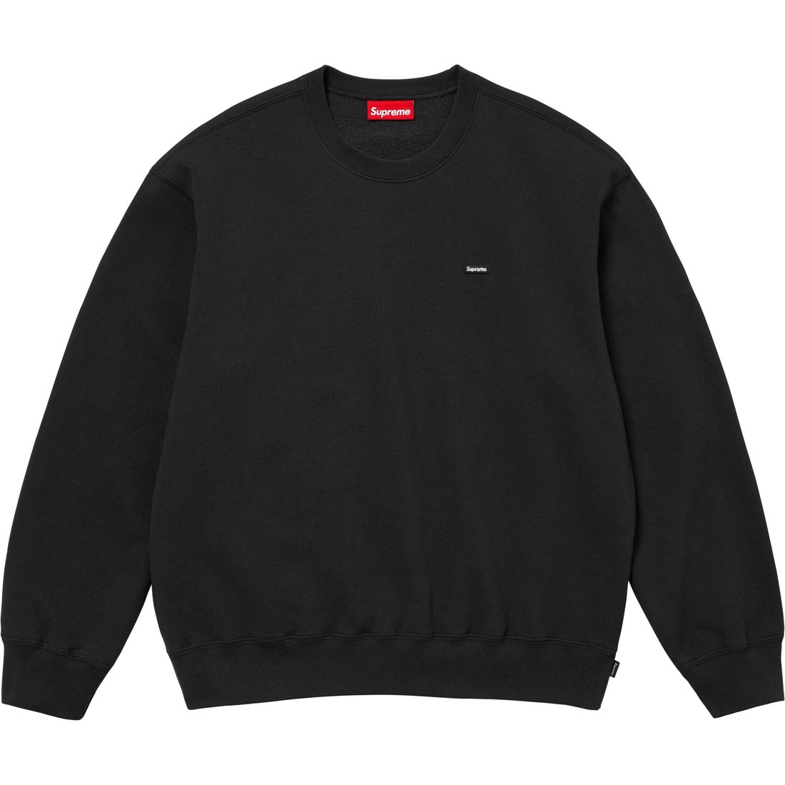 Details on Small Box Crewneck Black from fall winter
                                                    2024 (Price is $138)