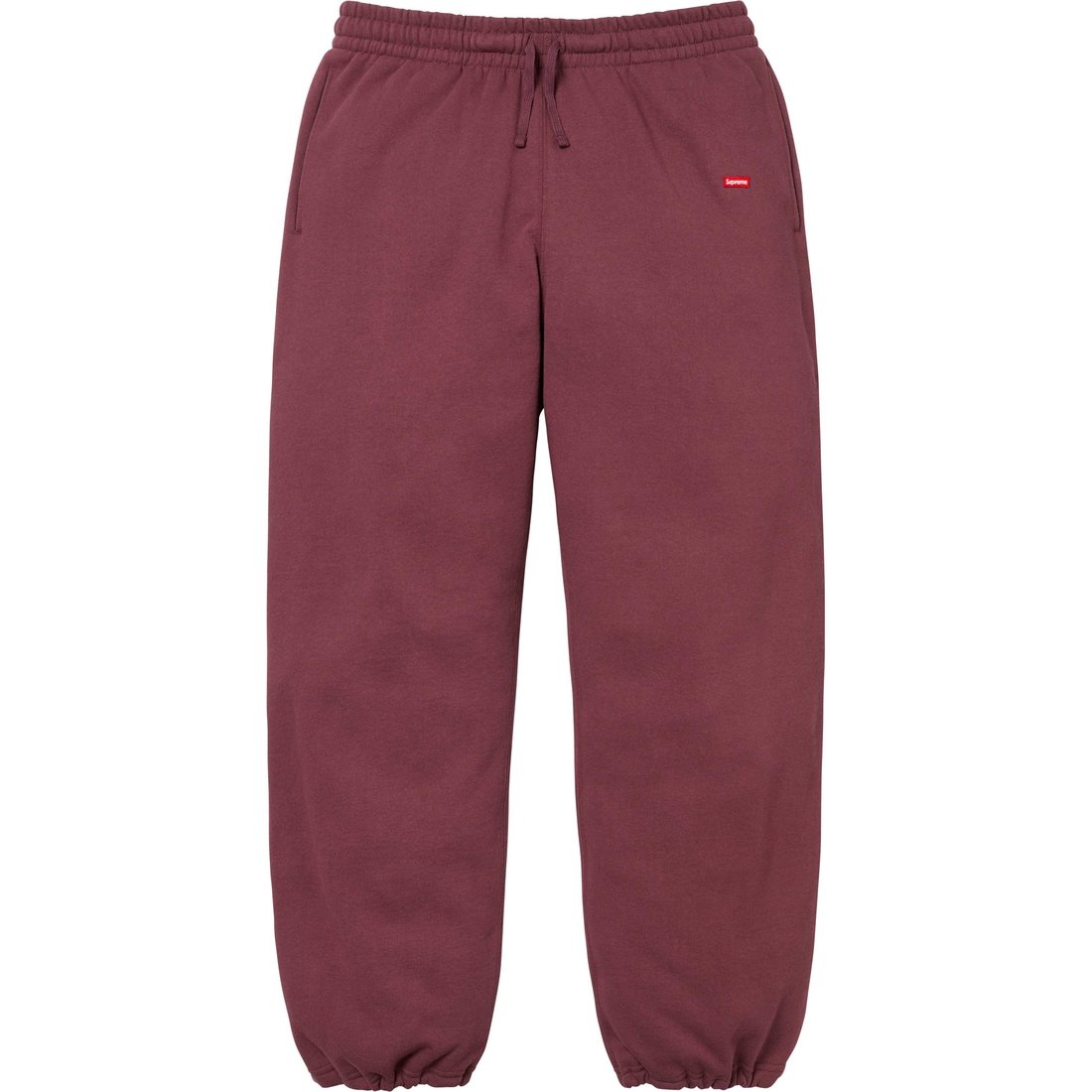 Details on Small Box Drawcord Sweatpant Maroon from fall winter
                                                    2024 (Price is $158)