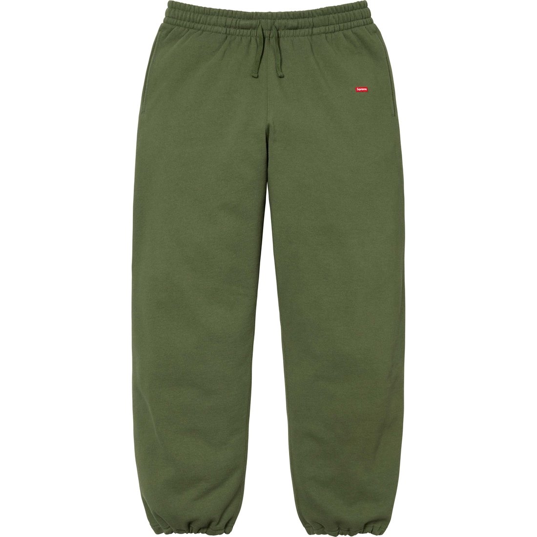 Supreme Small Box Drawcord Sweatpant (FW24) - Olive - $158