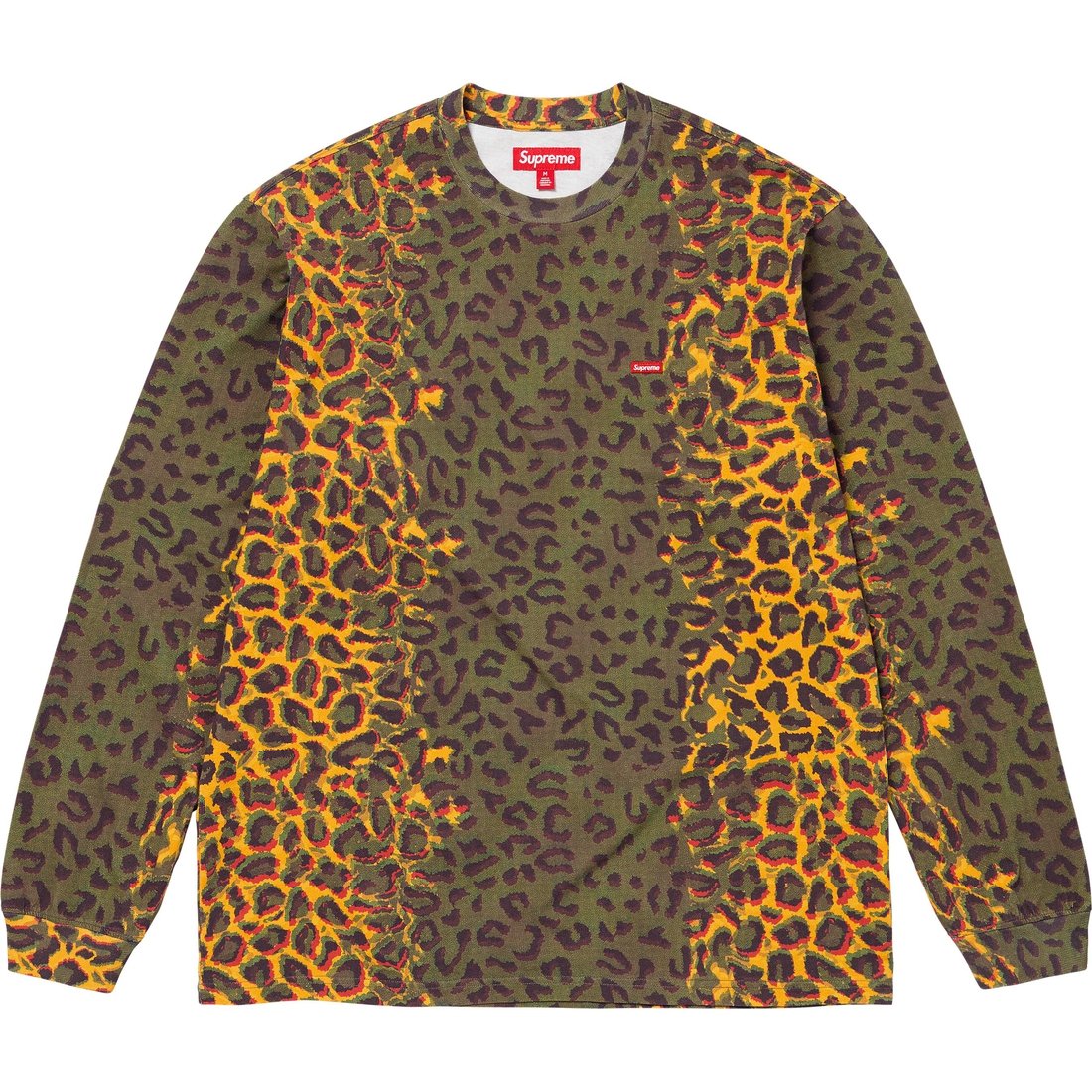 Details on Small Box L S Tee Cheetah from fall winter
                                                    2024 (Price is $68)