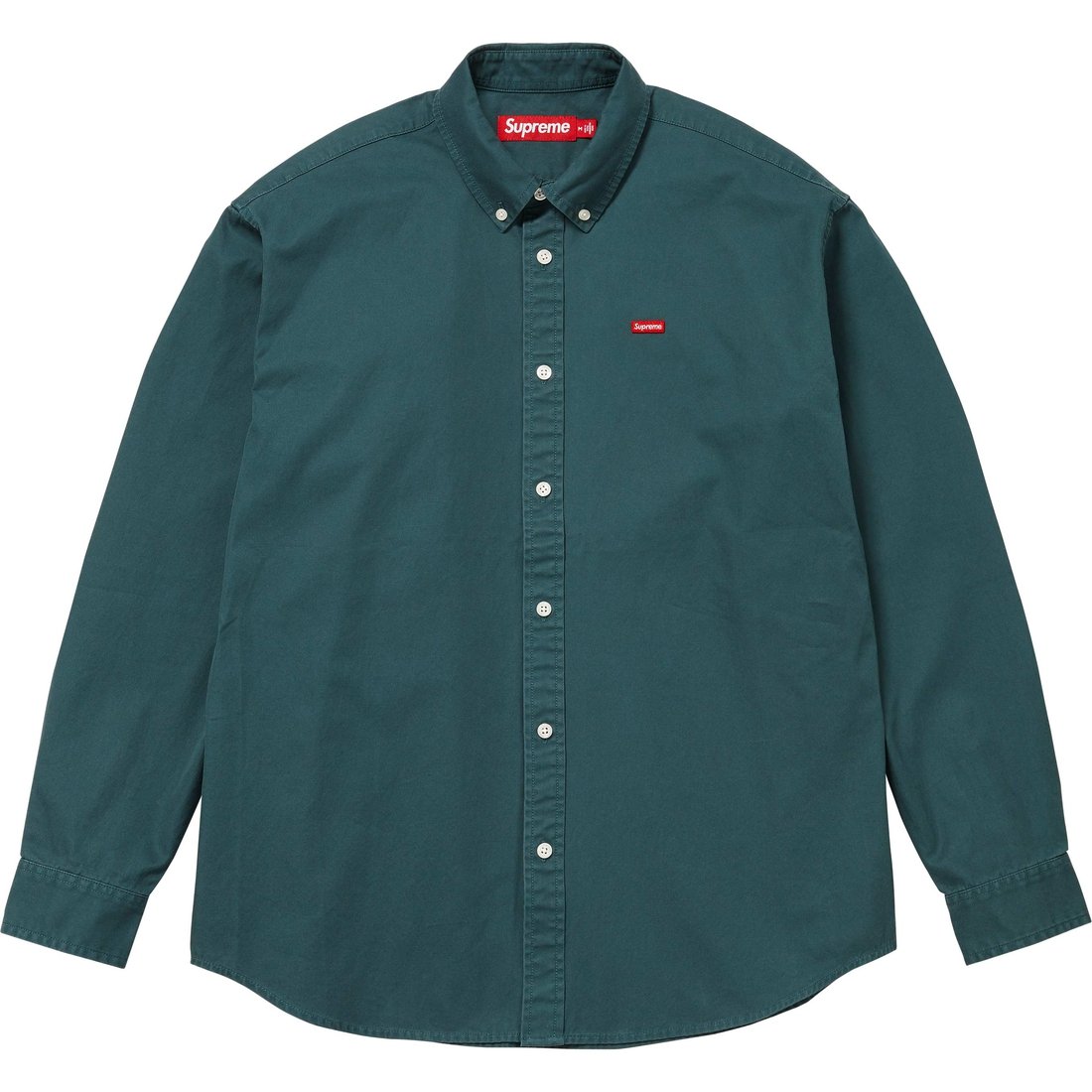 Details on Small Box Shirt Dark Green from fall winter
                                                    2024 (Price is $138)