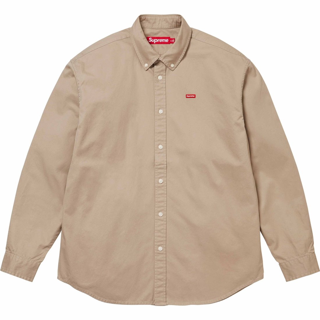 Details on Small Box Shirt Light Tan from fall winter
                                                    2024 (Price is $138)