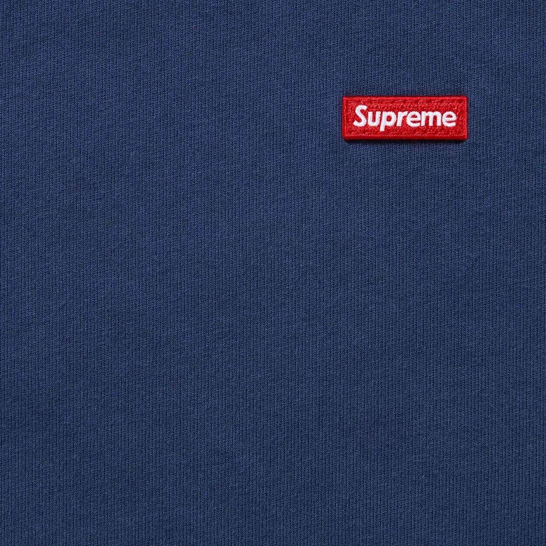 Details on Small Box Tee Navy from fall winter
                                                    2024 (Price is $60)