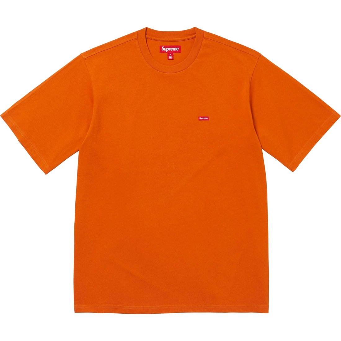 Details on Small Box Tee Rust from fall winter
                                                    2024 (Price is $60)