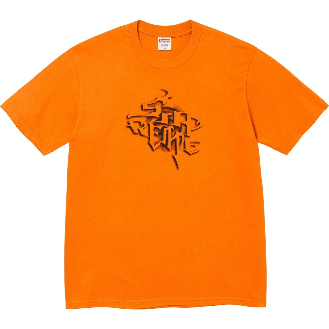 Details on Smoke Tee Orange from fall winter
                                                    2024 (Price is $40)