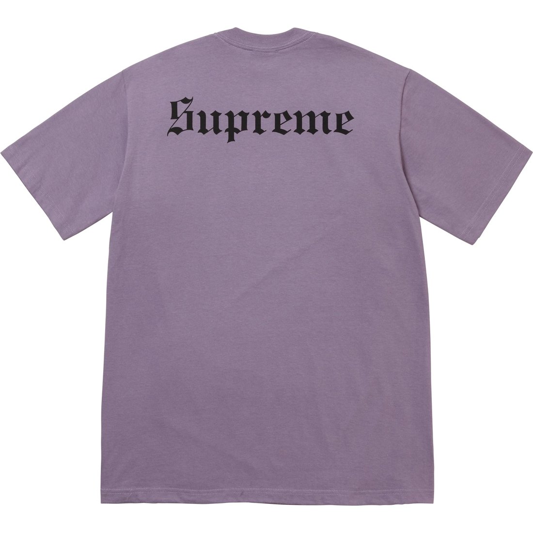 Details on Snow White Tee Dusty Purple from fall winter
                                                    2024 (Price is $48)