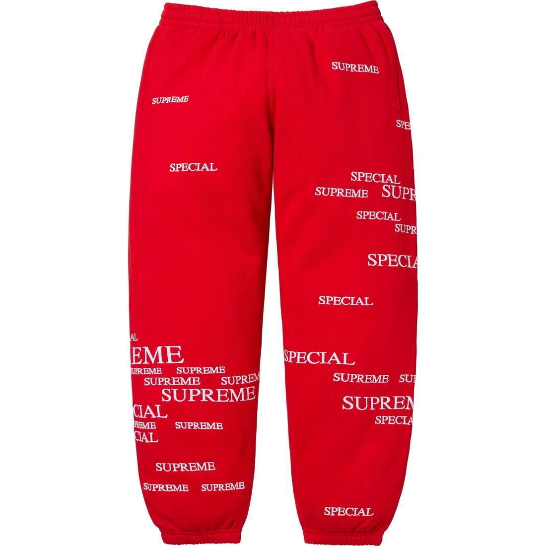 Details on Special Sweatpant Red from fall winter
                                                    2024 (Price is $168)