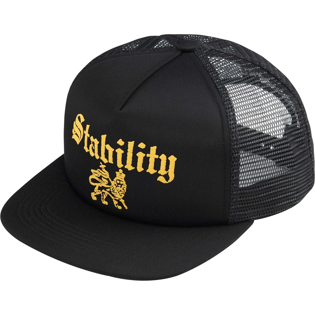 Details on Stability Mesh Back 5-Panel Black from fall winter
                                                    2024 (Price is $48)